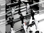 Lux Black Foosball Table - Image 8