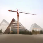 6 Ton Q6010 Top Slewing Tower Crane