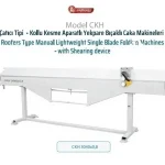 CKH 3040X0,8 Shear Type - Arm Cutting Attachment Single Blade Chopper Machine
