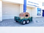 120x120 cm Wood-Fired Mobile Pizza Oven - Image 2