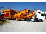 GNR YM1650 (130-250 Tons/Hour Mobile Washing Screening Plant)