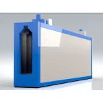 800X2300x32000 Mm Electric Tunnel Type Electrostatic Paint Oven
