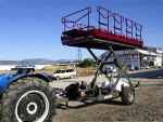 Compressor Harvest Platform Type Trailer