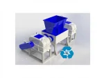 Double Shaft and Double Gearbox Shredder Plastic Shredder - Image 3