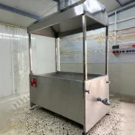 300 Kg Open Type Meat Roasting Kettle Machine