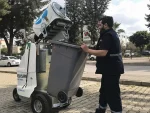 Hand-Pulled Type (40V) Electric Road Sweeper - Image 9