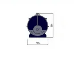 (SSK 7200) 7,200,000 Kcal/Hour Scotch Type 3-Pass Hot Water Boiler - Image 3