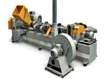 Ø80 Mm 50-70 Kg/H Plastic Recycling Conical Pellet Extruder - Image 3
