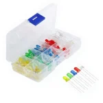 100 Piece 3 mm Mushroom LED Light Diode Set