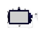 ÜRK-250 Karşı Basınçlı 250000 Kcal / Hour Hot Water Boiler - Image 2