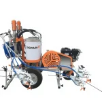 2 x 8 Litre/Minute Pump Double Hydraulic Piston Two-Color Road Line & Curb Painting Machine