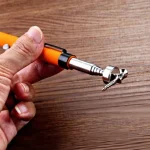 672 MAGNET Retractable Telescopic Antenna Pen Magnet Metal Holder Collector