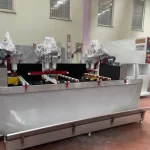 6+6 Automatic Shower Cabin Glass Drilling Machine