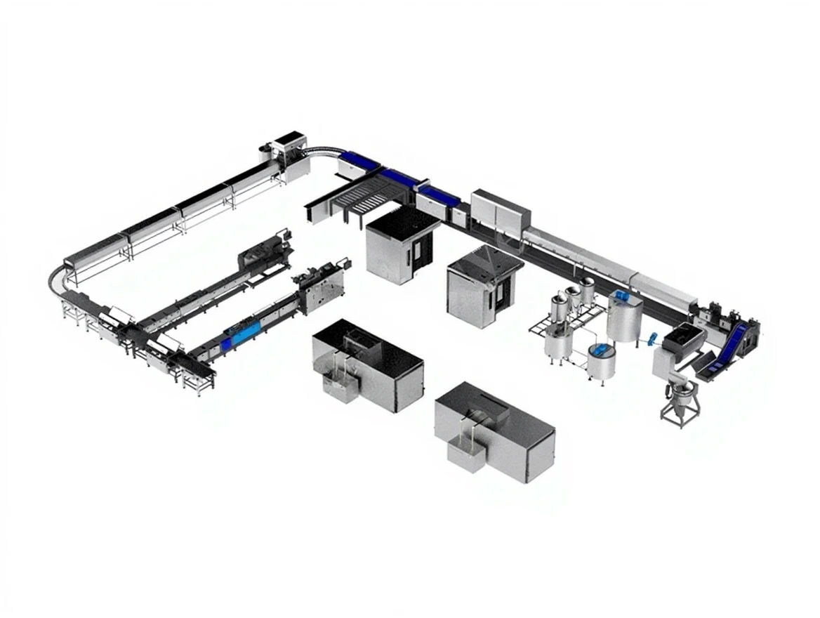 9ydpy9p3m9rme0cv14waqztaam 200-250 Kg/H Automatic Granola Bar Production Line - Image 1