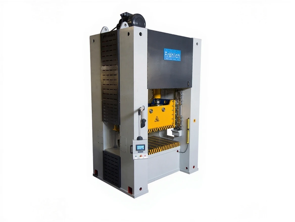 a1rvsyhkkxrmr0cved0tmx9q7r Fröhlich H Type 500 Ton Capacity Eccentric Press Machine - Image 1