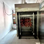 Single Car Sausage Meat Cooking Drying Smoking Machine