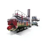 2200 Kg / Hour Liquid Gas Fired Hot Water and Steam Boiler