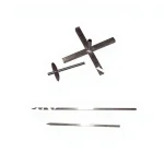 Stainless Steel Rotating Preparation Skewers and Accessories