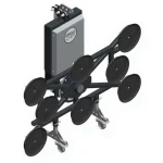 600 Kg Battery Powered Vacuum Lifting System for Marble Ceramic Glass