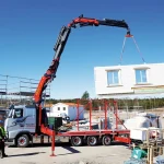 23 Ton (15.8 Mt.) Vehicle-Mounted Folding Boom Mobile Crane