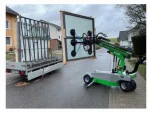 820 Kg Lifting Capacity Wheeled Glass Transport Robot - Image 4