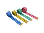 12 Pieces 1.5 Meter Colorful Classic Measuring Tape Transparent Box Standard Measuring Tape - Image 6