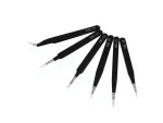 676 (6 Piece) Antistatic Precision Electronic Tweezer Set - Image 3