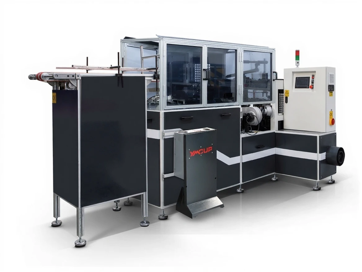 ab2kwdjd45rmc0ctrxd8v785q4 110 Pieces / Minute Paper Cardboard Cup Making Machine - Image 1