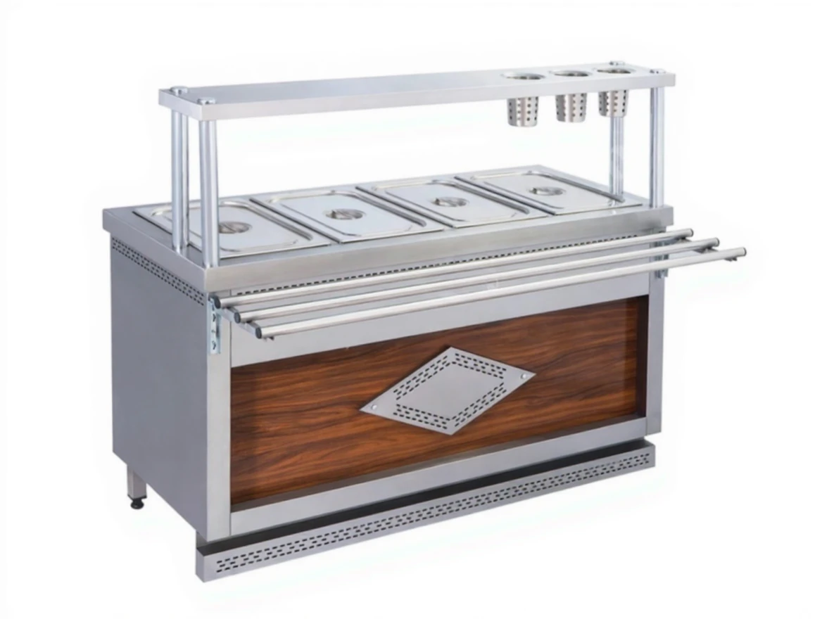 abeszpwjexrma0ctwhesbcs14c 3+1 Electric and Gas Hot Service Bain Marie - Image 1