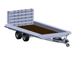 3500 Kg Carrying Capacity Galvanized Cargo Trailer