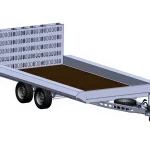 3500 Kg Carrying Capacity Galvanized Cargo Trailer