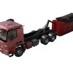 1500 mm Mobile Waste Grinding Shredder Machine