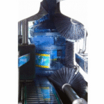 Brushed Carboy External Washing Machine