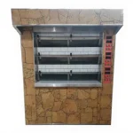 90 Bread Capacity Triple Deck Electric Black Oven