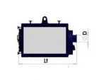 ÜRK-50 Counter-pressure 50,000 Kcal/h Hot Water Boiler - Image 3