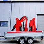 2300 Kg (9 m) Articulated Trailer Crane