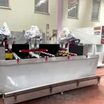 6+6 Automatic Shower Cabin Glass Drilling Machine