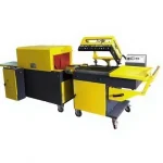 15 Packages / Minute Fully Automatic Hot Jaw Shrink Machine