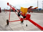 ⌀14 (10100mm) Electric Motor and Tail Shaft Driven Agricultural Spiral Conveyor - Image 8