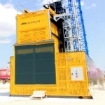 2000 Kg Acrobat 2000M Rental External Elevator for Construction Load and Personnel