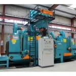 8 Türbinli 2600mm*800mm Yatay Kontinü Kumlama Makinası