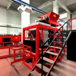 12-Piece Brick Paving Stone Production Machine