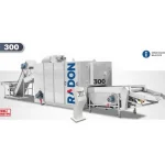 150-300 Kg / Hour 3 Band Nut Roasting Machine