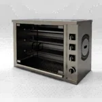 15-Skewer (3 Skewers) Vertical Gas Chicken Rotisserie Machine