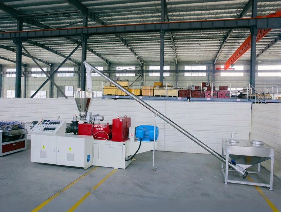 ayqj2eyrqhrmt0cvmecbzsf69r 108 Mm Upvc High Performance Pvc Window Profile Extrusion Line - Image 1