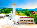 100 Cubic Meters / Hour New Generation Compact Concrete Plant