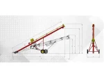 ⌀16.5/(12120mm) Diesel Engine Driven Agricultural Auger - Image 2