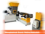 Ø100 140-220 Kg/Hour Plastic Recycling Granule Extruder - Image 2