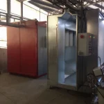Powder Coating Oven With Top Pallet Burner