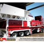 200-300 Ton / Hour Primary Impact Mobile Crushing Plant